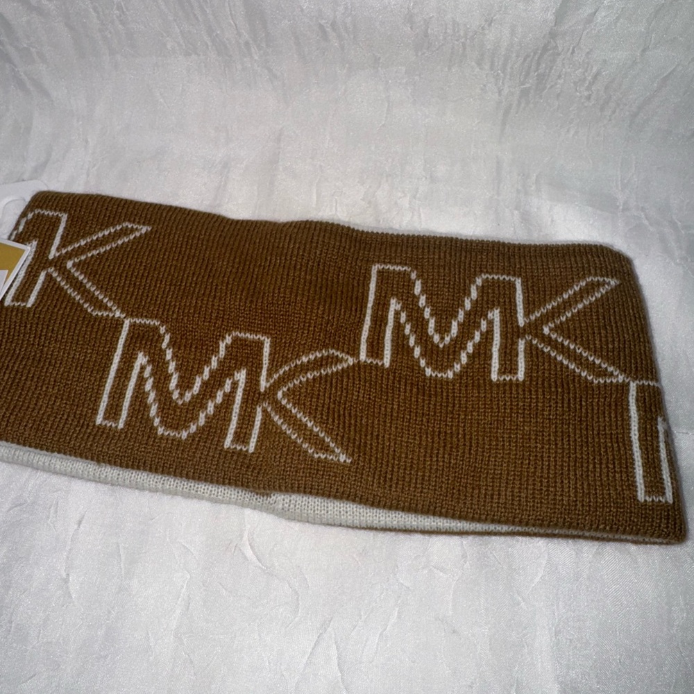 Michael Kors Tan Knit Headband